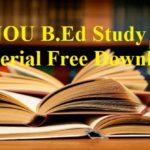 Ignou-B.ed-study-material