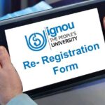 IGNOU re registration 2024